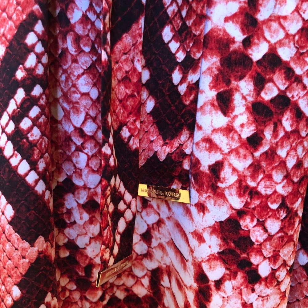 Brand new Belted Michael Kors printed Maxi Dress - Picture 4 of 5